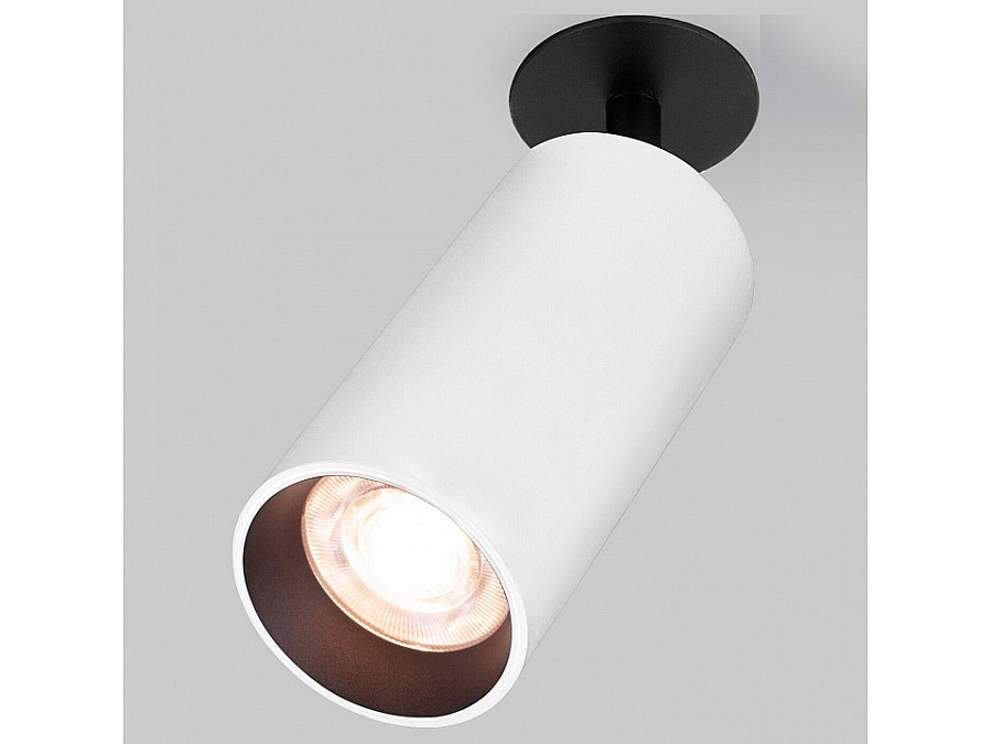 Спот Elektrostandard Diffe Diffe белый/черный 15W 4200K (25066/LED)
