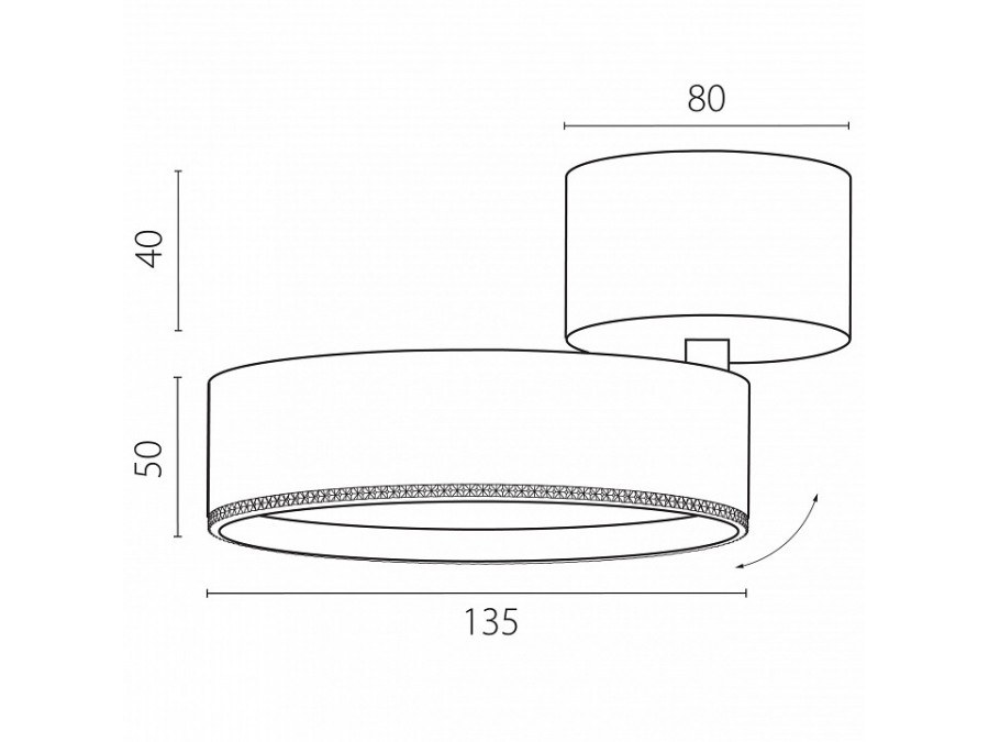 Спот Lightstar Alta Pro A5737SO