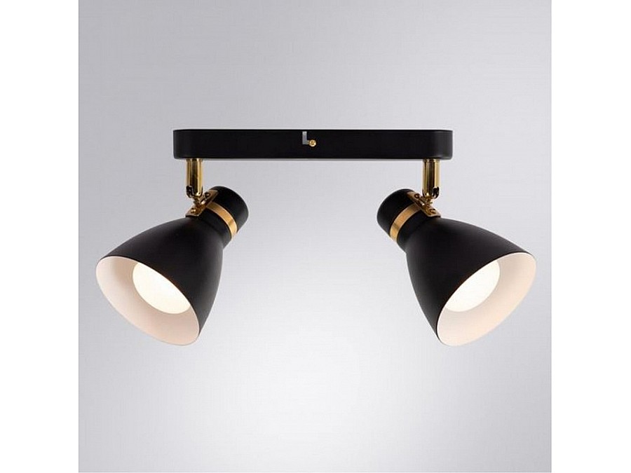 Спот Arte Lamp Fafnir A5047PL-2BK