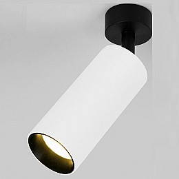 Спот Elektrostandard Diffe Diffe белый/черный 10W 4200K (85252/01)