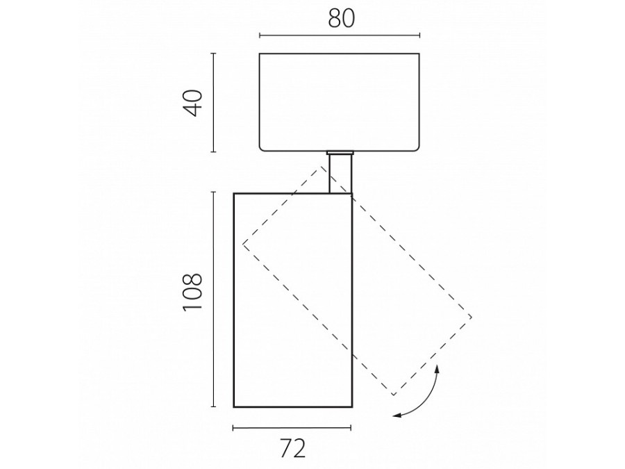 Спот Lightstar Alta Base A5246SO