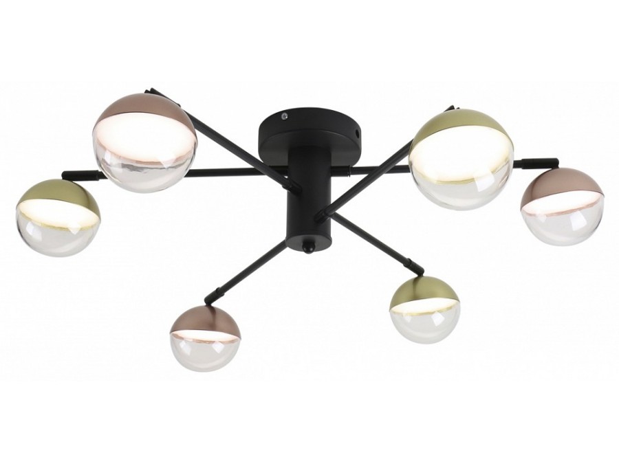 Люстра на штанге Escada DIVERSE 10271/6LED Gold/Copper