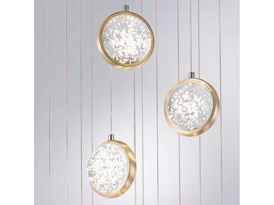 Подвесная люстра Arte Lamp Faberge A2451SP-75PB