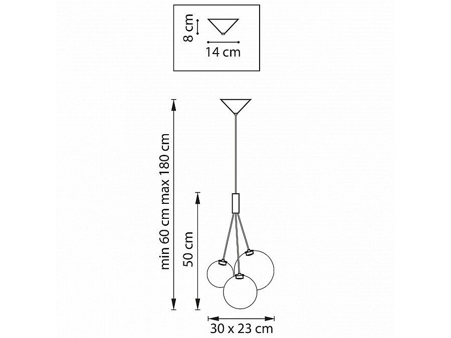 Подвесная люстра Lightstar Sferetta 801039