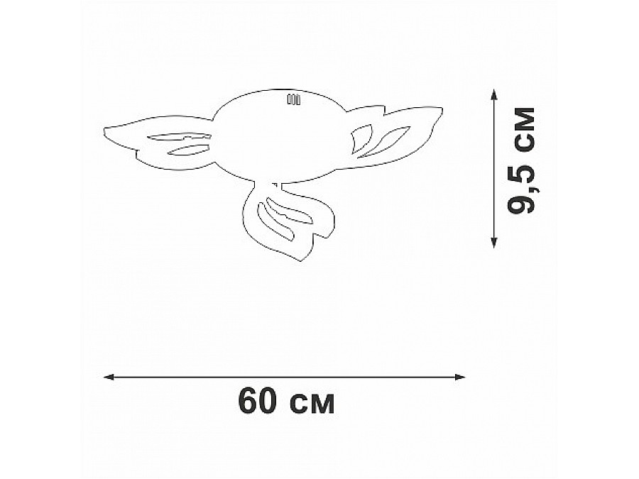 Люстра на штанге Vitaluce V3893 V3893-0/3PL
