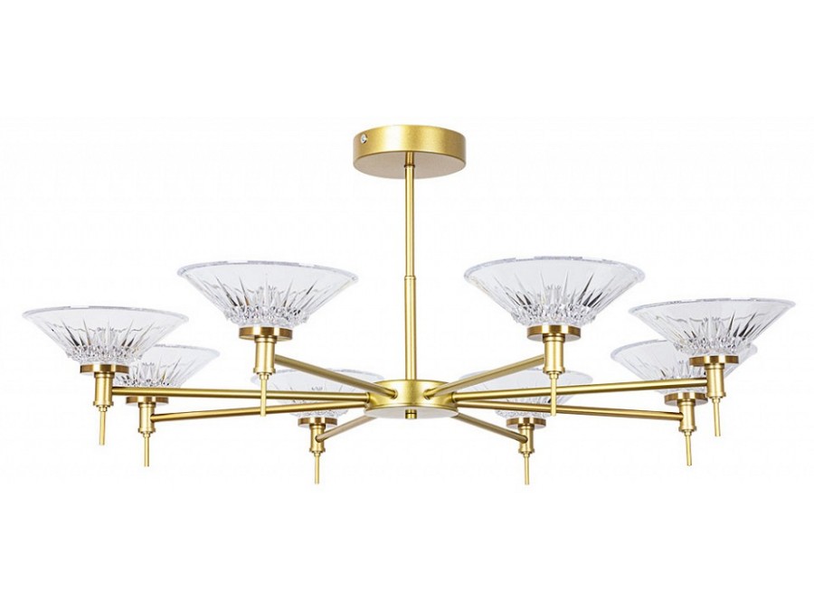 Люстра на штанге Arte Lamp ALESSIA A2076PL-8GO