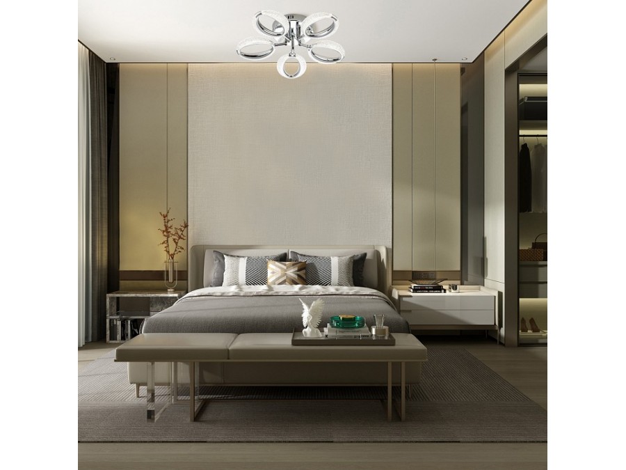 Люстра на штанге Escada VERBENA 10269/5LED Chrome