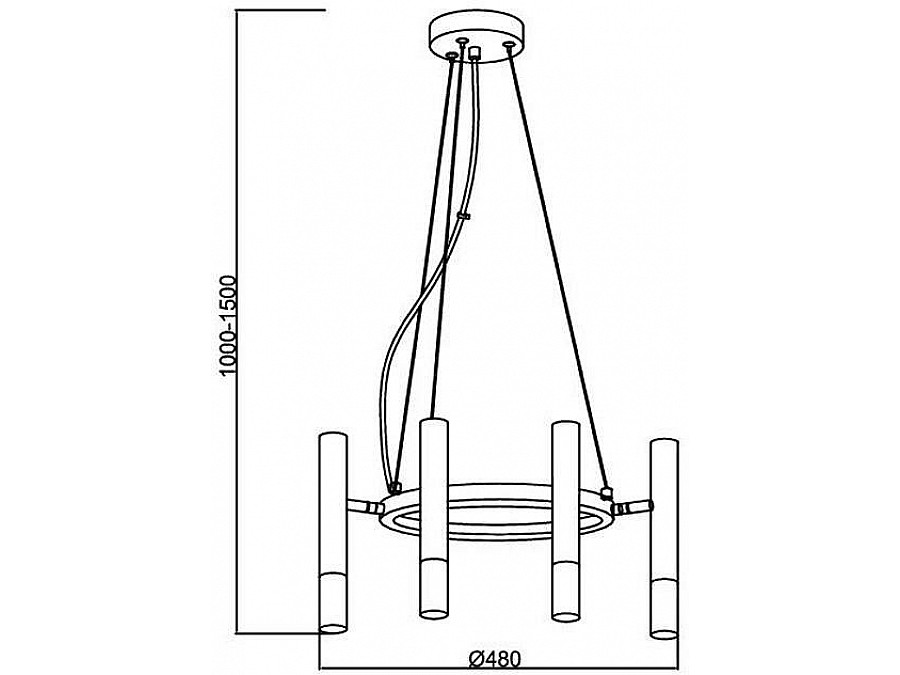Подвесная люстра ST-Luce Eclip SL1236.203.06
