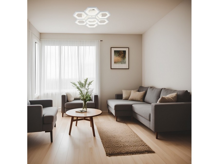 Потолочная люстра Escada Hexagon 10204/7LED