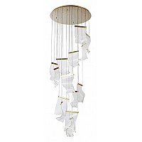Подвесная люстра Arte Lamp Grappolo A2283SP-14GO