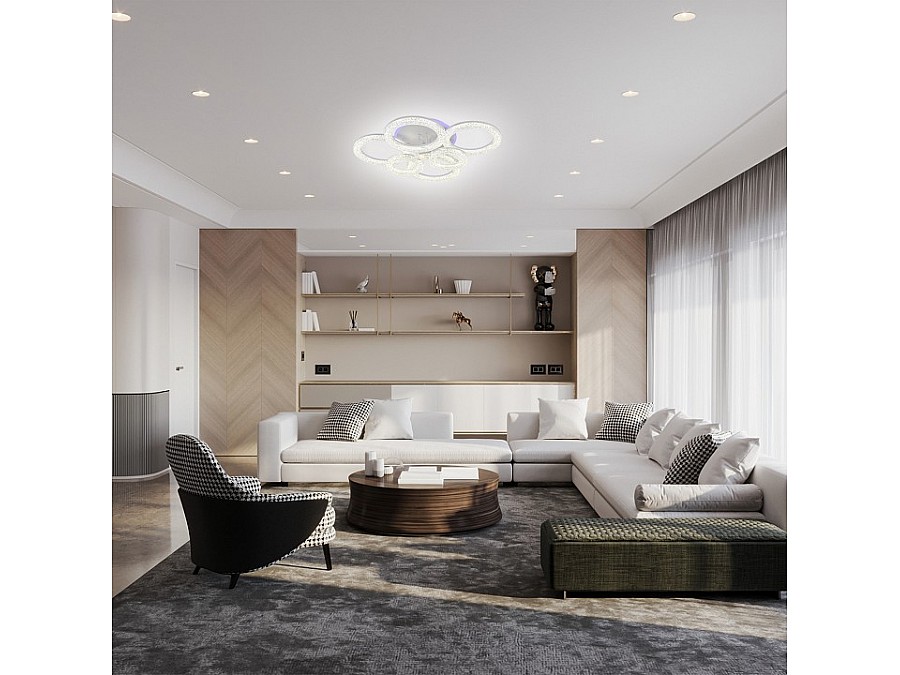 Потолочная люстра Escada Alunit 10296/6LED BL