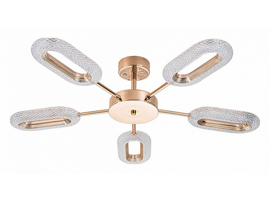 Люстра на штанге Arte Lamp Ovale A2489PL-5GO
