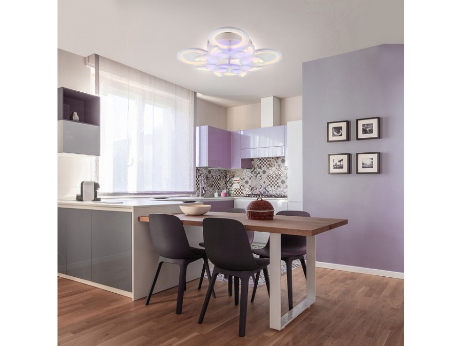 Люстра на штанге Escada BUTTERFLY 10272/8LED