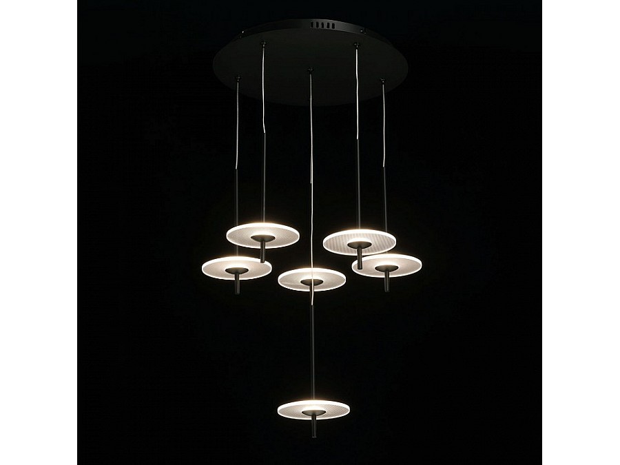 Подвесная люстра DeMarkt Ауксис 11 722013106