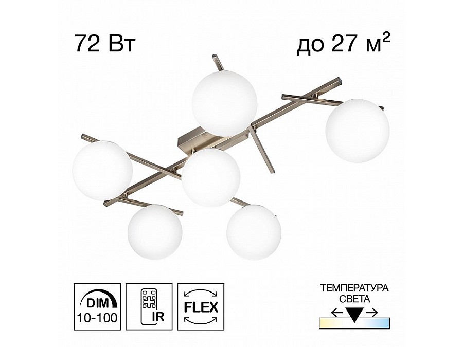 Потолочная люстра Citilux Dorsy CL223161