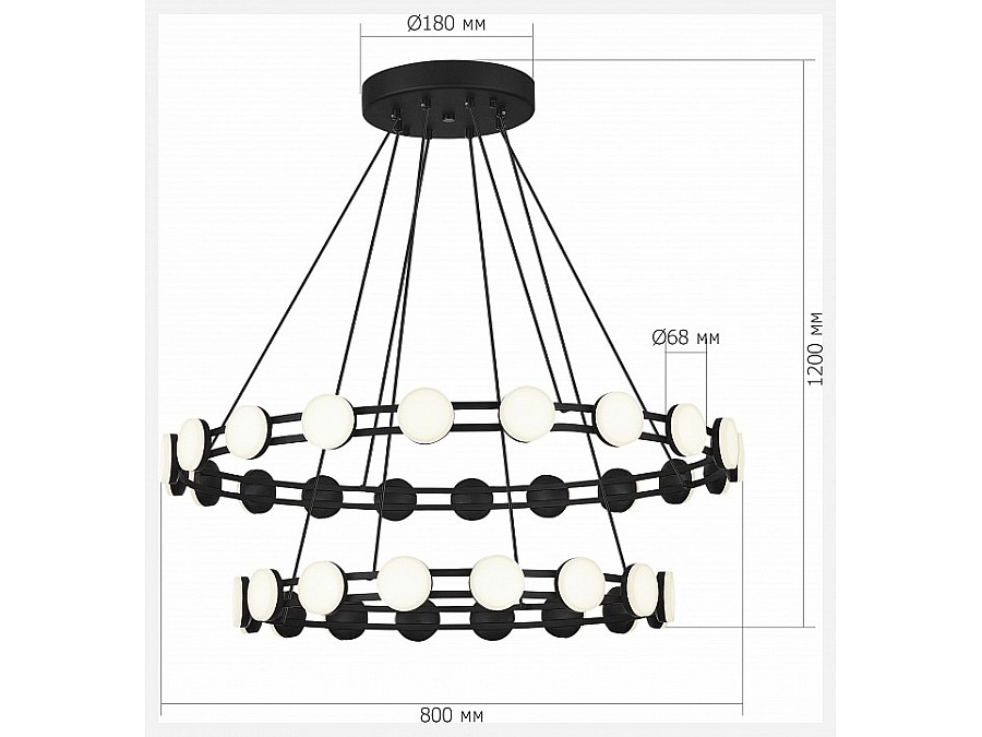 Подвесная люстра ST-Luce MONRO SL6610.403.36