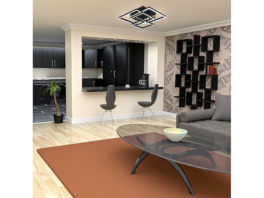 Потолочная люстра Escada Union 10229/4LED Black