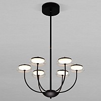 Люстра на штанге Eurosvet Fungo 50388 LED черный