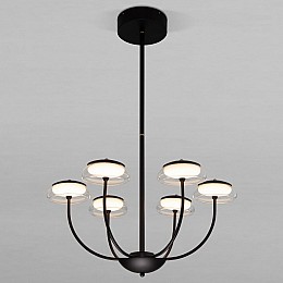 Люстра на штанге Eurosvet Fungo 50388 LED черный