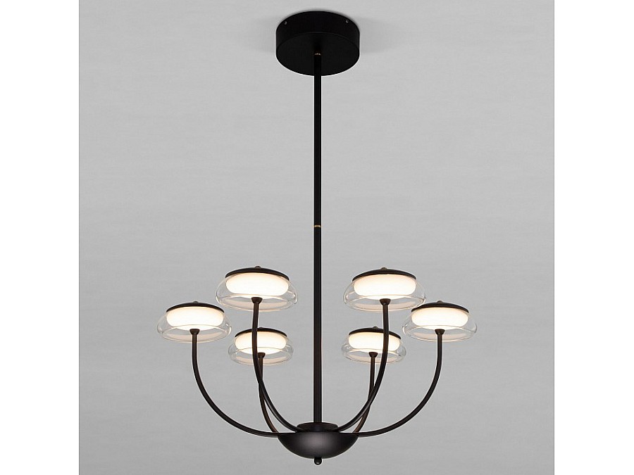 Люстра на штанге Eurosvet Fungo 50388 LED черный