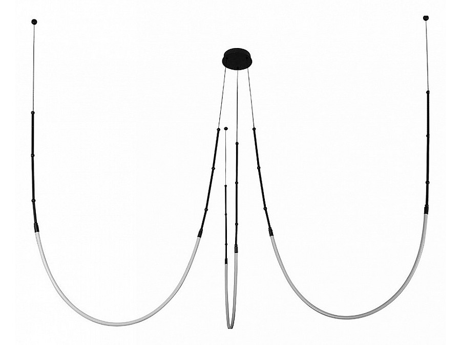 Подвесная люстра Arte Lamp Klimt A2850SP-38BK