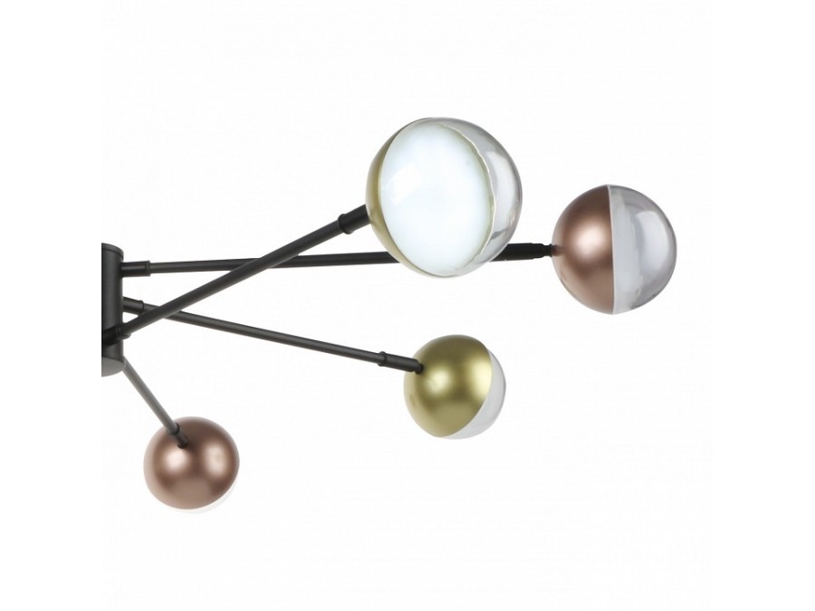 Люстра на штанге Escada DIVERSE 10271/8LED Gold/Copper