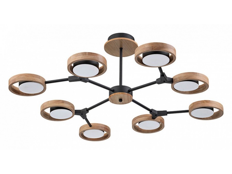 Люстра на штанге Arte Lamp Signora A2454PL-8BK