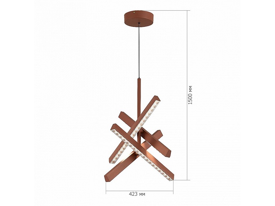 Подвесная люстра ST-Luce EUCLIDICS SL1018.613.04
