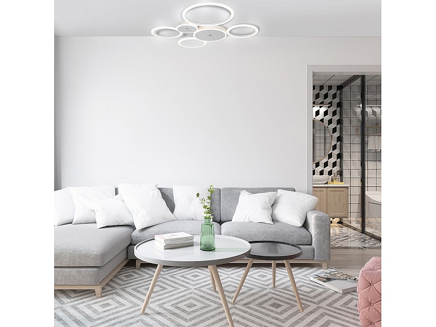 Потолочная люстра Escada Saturn 10268/6LED White