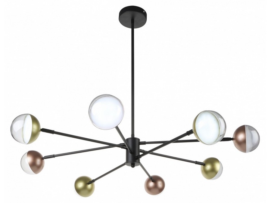 Люстра на штанге Escada DIVERSE 10271/8LED Gold/Copper