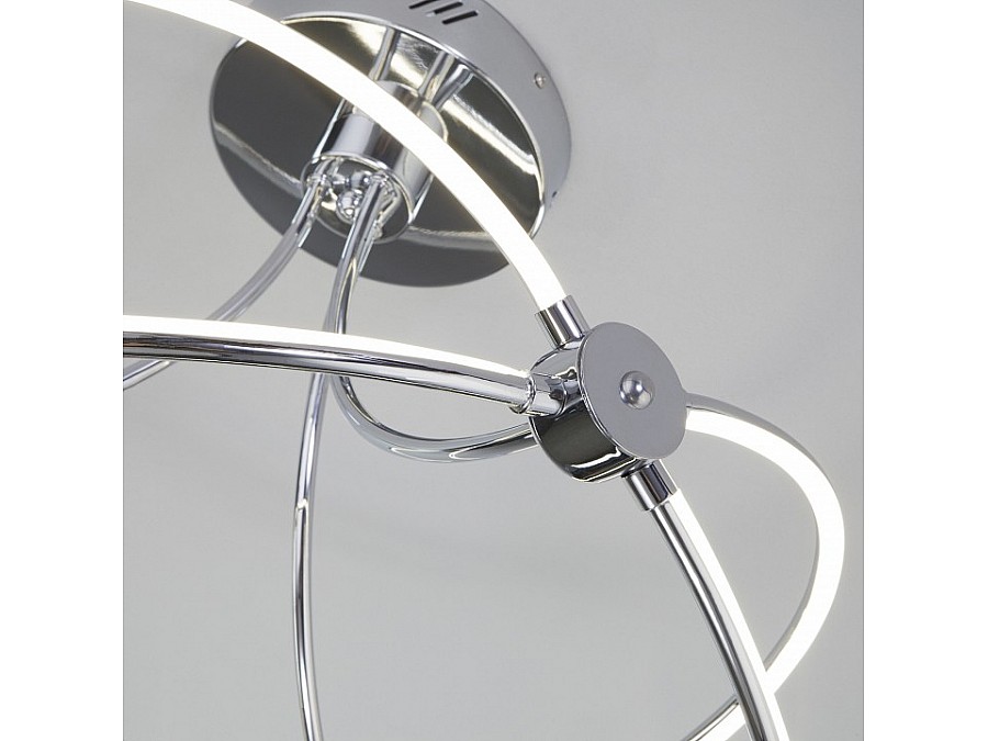 Потолочная люстра Eurosvet Petto 90246/6 хром Smart