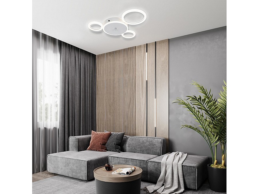 Потолочная люстра Escada Saturn 10268/4LED White