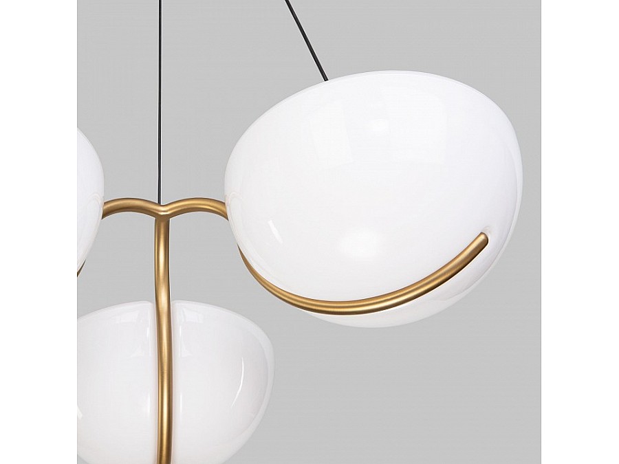 Подвесная люстра Eurosvet Emisfero 50083/3 LED золото