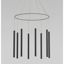 Подвесная люстра Eurosvet  301101 LED черный