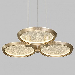 Подвесная люстра Eurosvet Crespella 90034/3 золото