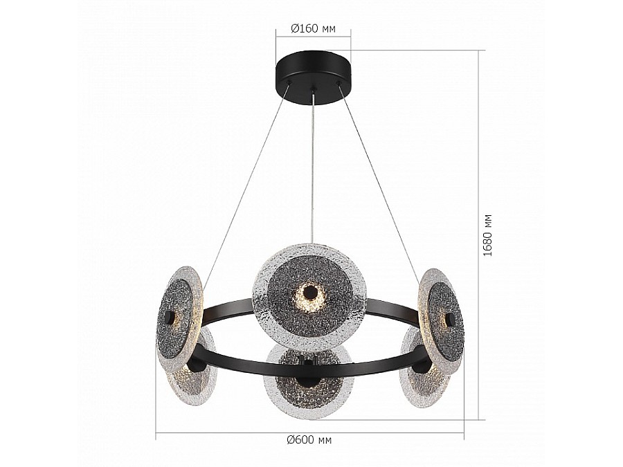 Подвесная люстра ST-Luce ALUMNO SL6142.433.01