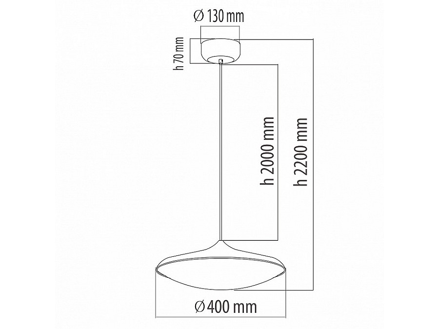Подвесной светильник DeMarkt Перегрина 5 703011101
