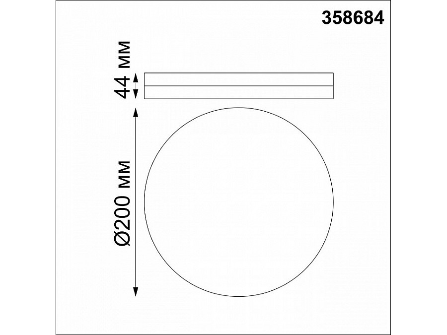 Накладной светильник Novotech Pandora 358684