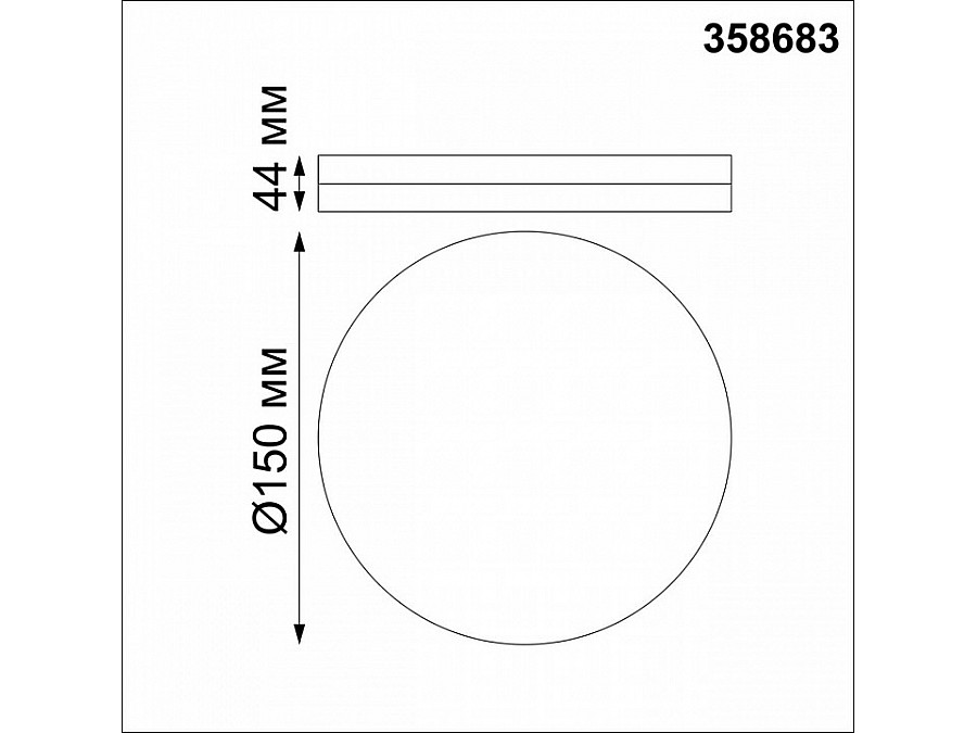 Накладной светильник Novotech Pandora 358683