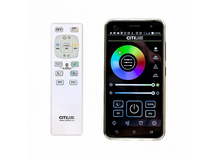 Накладной светильник Citilux Light & Music CL703M60