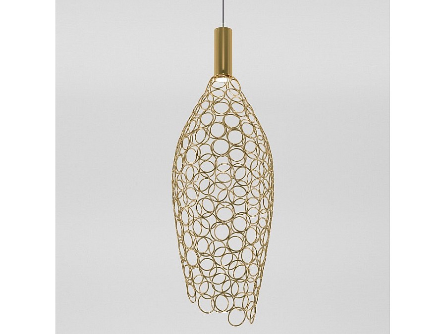 Подвесной светильник Eurosvet Ruche 90380/1 золото