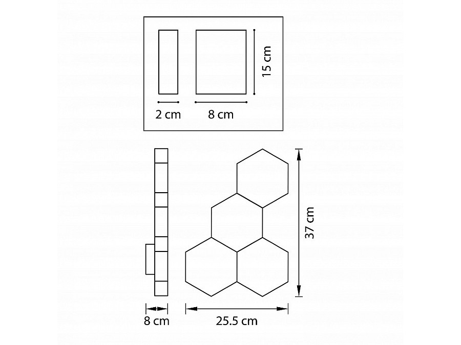 Накладной светильник Lightstar Favo LED 750641
