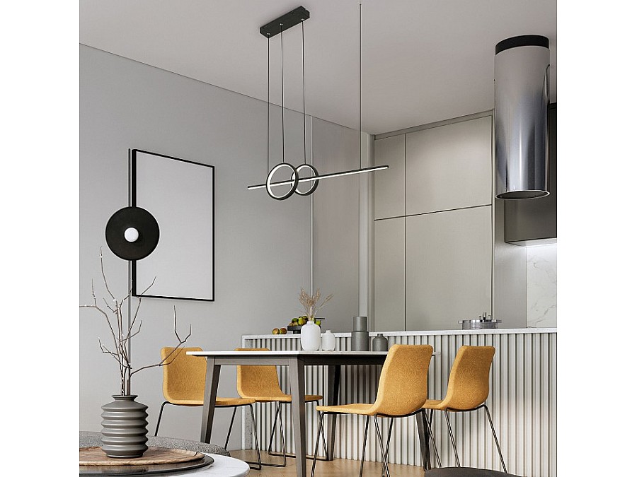 Подвесной светильник Eurosvet Twin 90265/1 черный