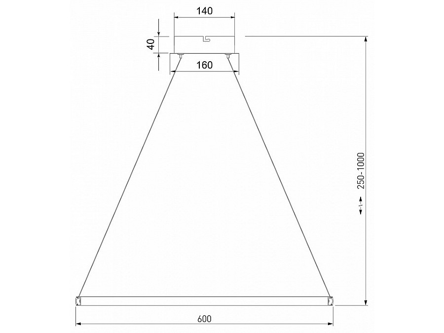 Подвесной светильник Eurosvet Collars 90264/1 черный