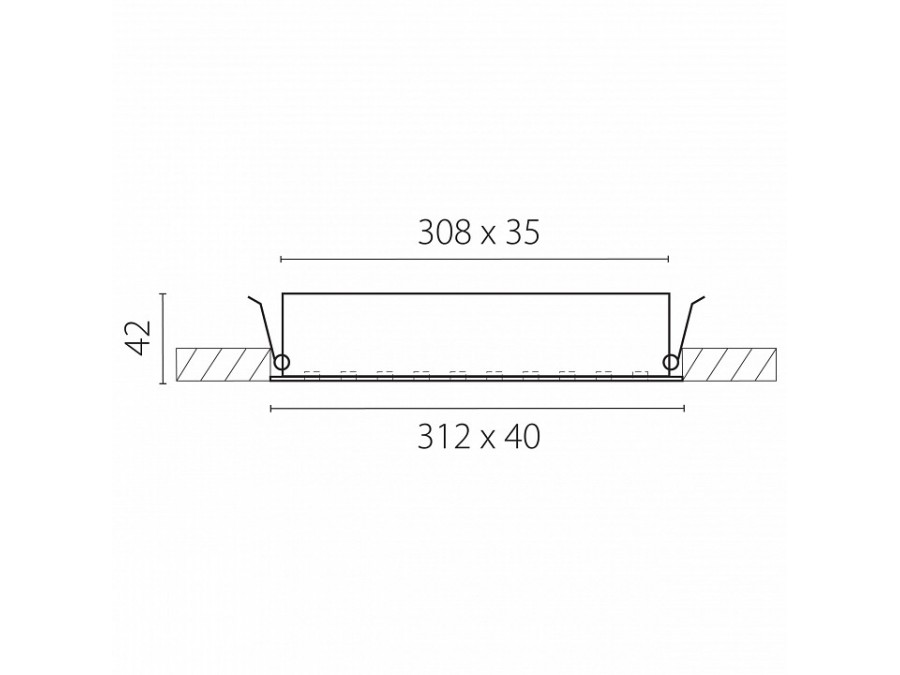 Встраиваемый светильник Lightstar Guarda 082346