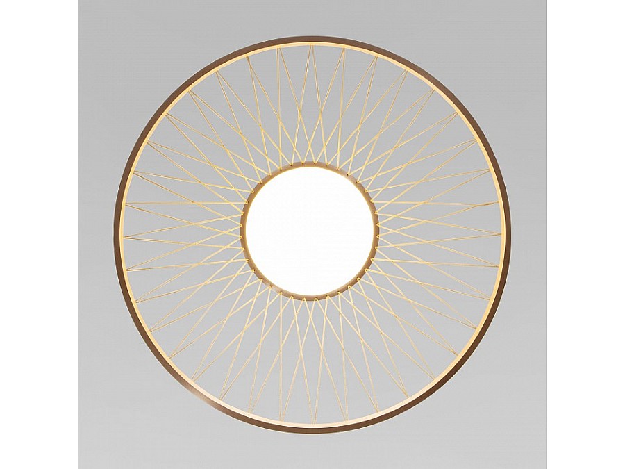 Подвесной светильник Eurosvet Cesta 40017/1 LED коричневый