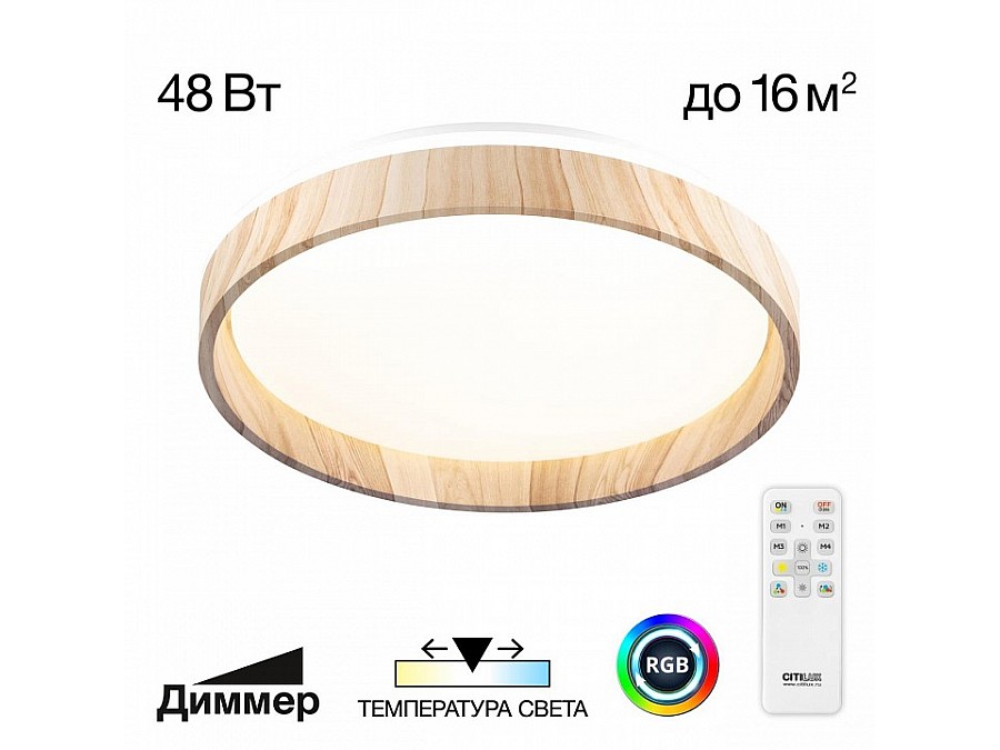 Накладной светильник Citilux ENZO CL753352G