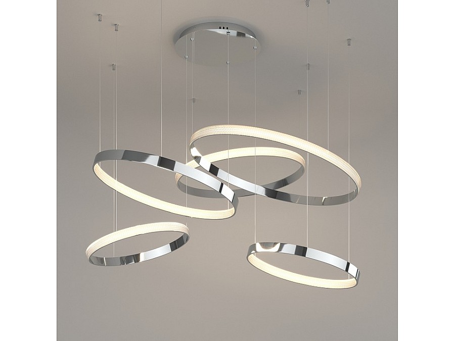 Подвесной светильник Eurosvet Posh 90175/5 хром 160W