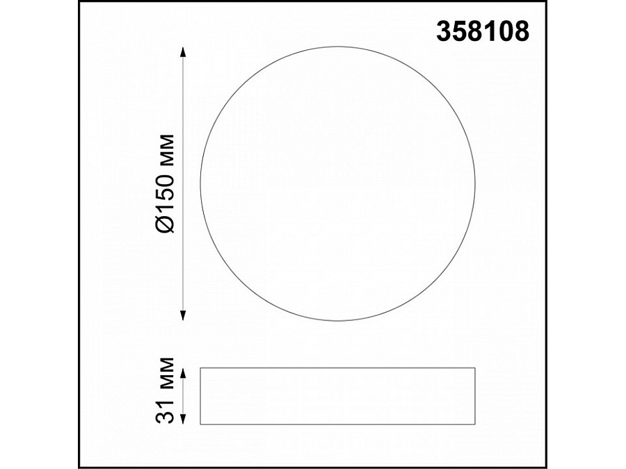 Накладной светильник Novotech Ornate 358108