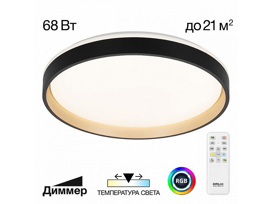 Накладной светильник Citilux ENZO CL753451G